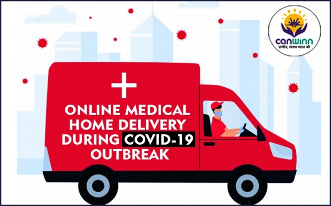OnlineMedicalHomeDeliveryduringCOVID outbreak