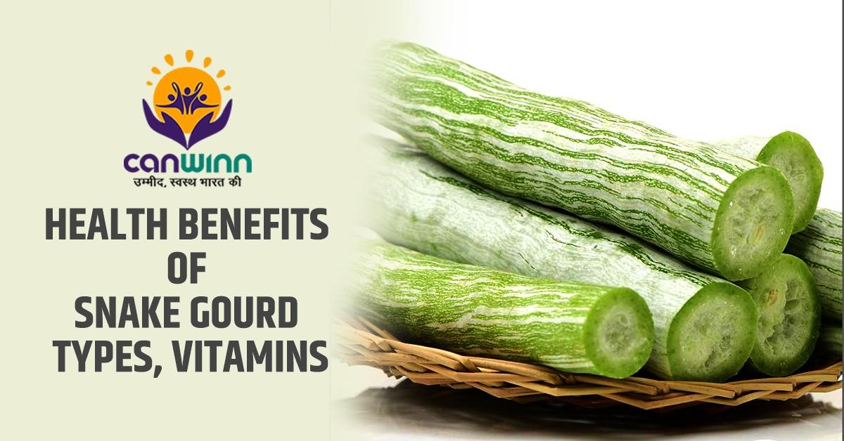 HEALTH BENEFITS OF SNAKE GOURD TYPES, VITAMINS