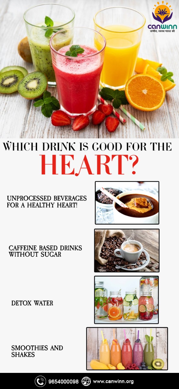 Which drink is good for the heart - Heart Health tips by Canwinn - Canwinn