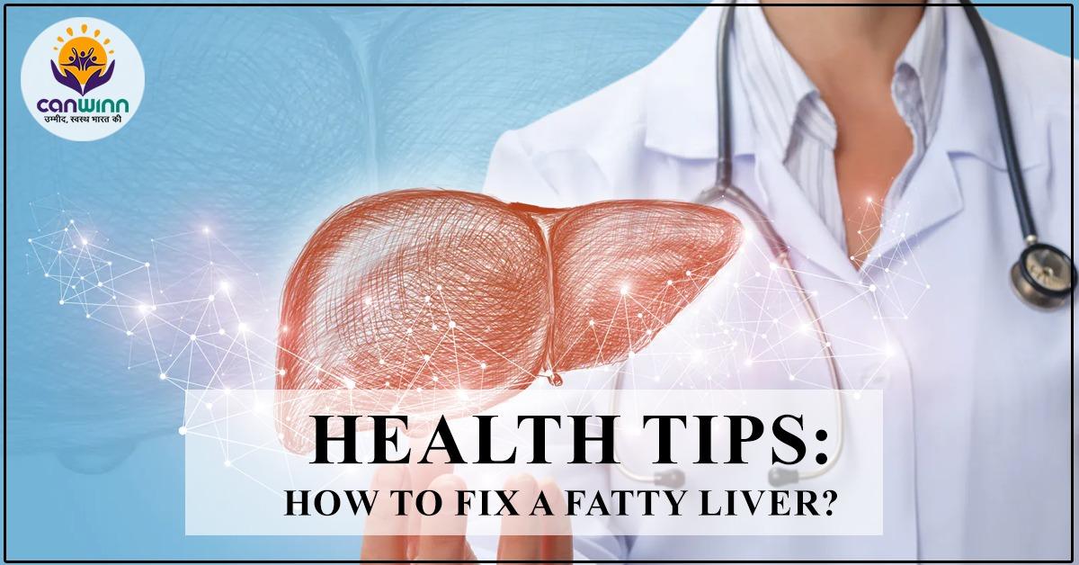 how to fix fatty liver