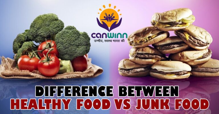 Difference Between Healthy Food Vs Junk Food Canwinn 0241