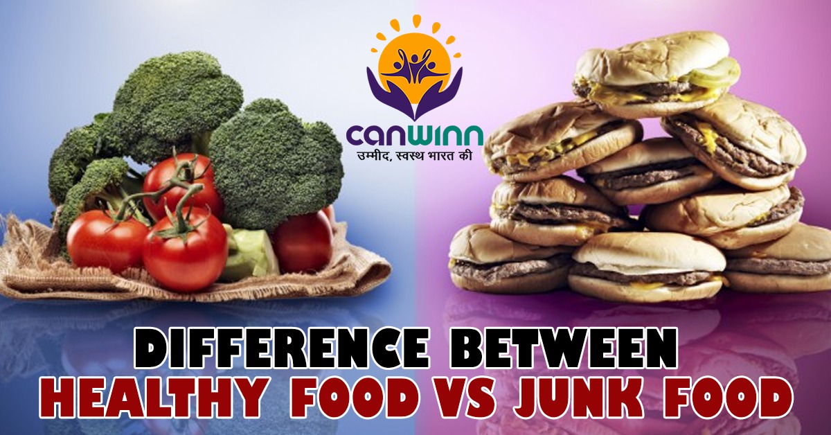 HEALTHY FOOD VS JUNKY FOOD